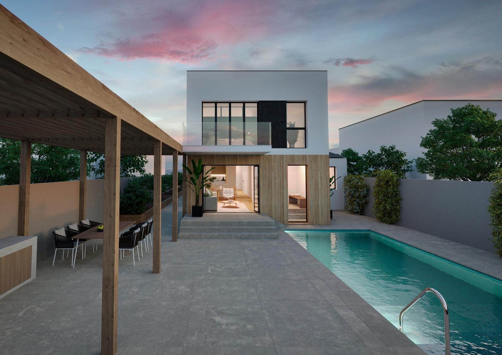 Facana-principal-01-RV-web (1) Casa unifamiliar 3D - Arquitectura